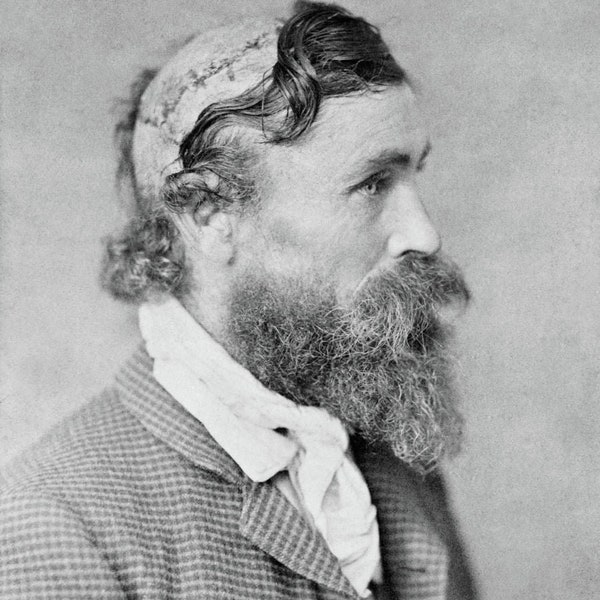 Portrait of Scalped Robert McGee by E.E. Henry - 1890