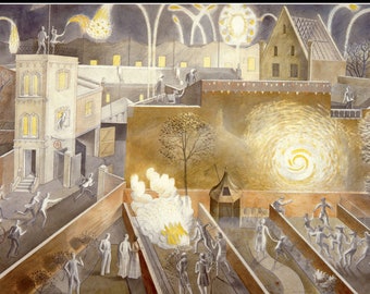 The Eric Ravilious High Street Postcard Collection part I. - Etsy UK