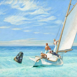 Ground Swell by Edward Hopper - 1939