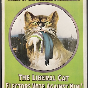 Cat & Mouse, 1913 - Postcard