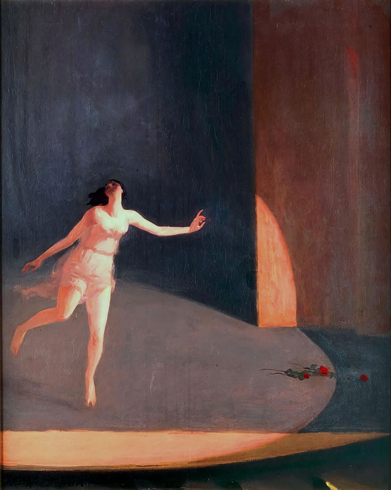 Isadora Duncan by John Sloan 1911 image 1