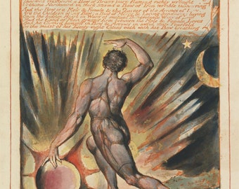 Jerusalem, The Emanation of the Giant Albion by William Blake - etched 1804-1820