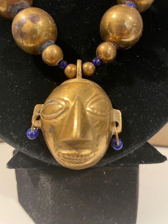Antique Nagaland Konyak Headhunter Mask Necklace - Etsy