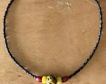 Ancient Roman and Nagaland Glass Necklace