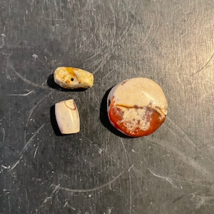 Antique Tibetan Agate dZi Beads