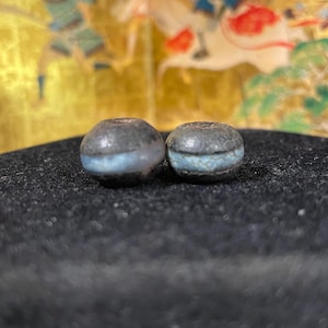 Old Tibetan 1 Line Medicine dZi Beads