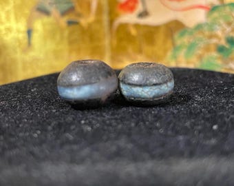 Old Tibetan 1 Line Medicine dZi Beads