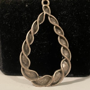 Vintage Viking Silver Pendant