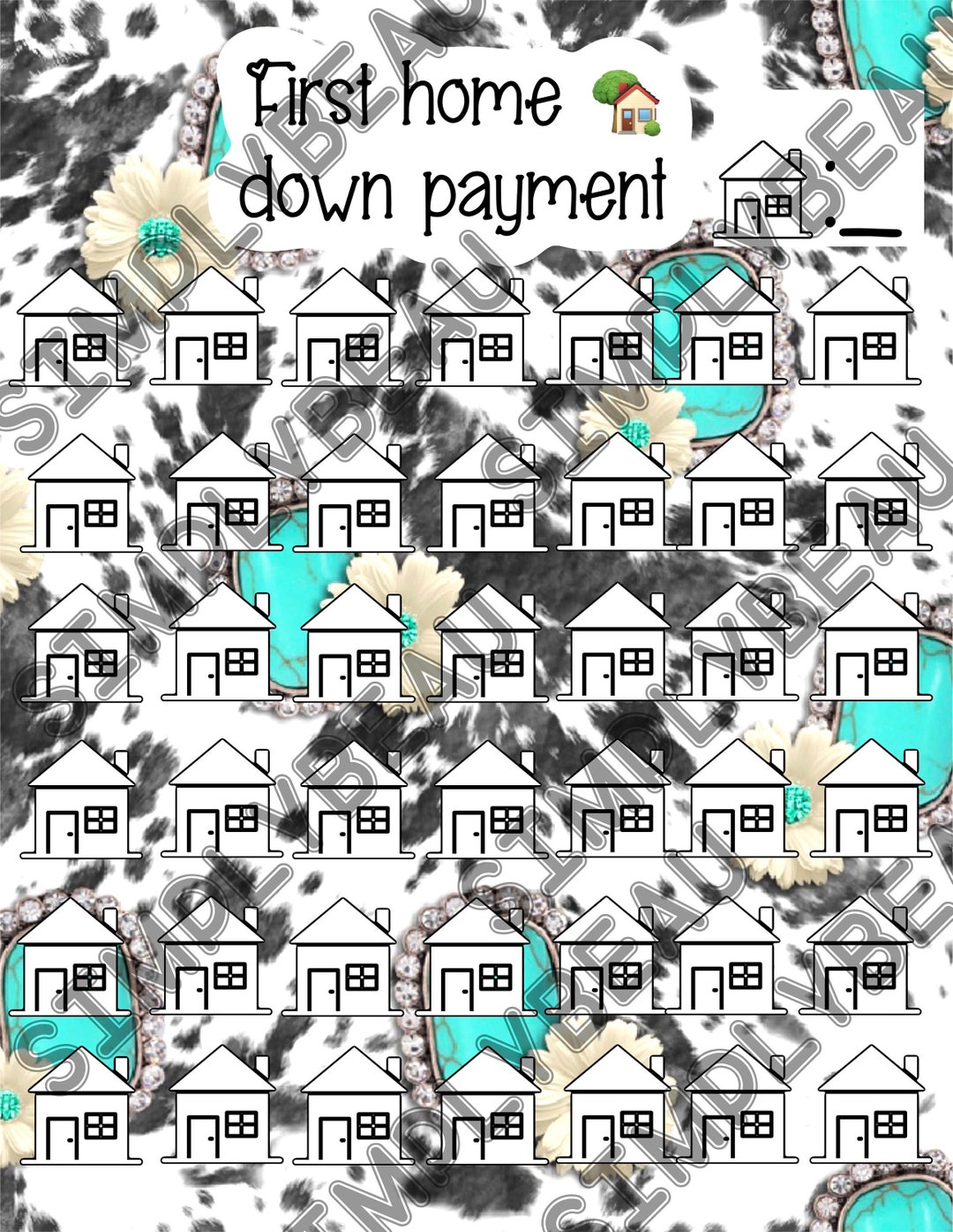 Digital Download- Savings Challenge - Digital Savings Challenge - Print ...
