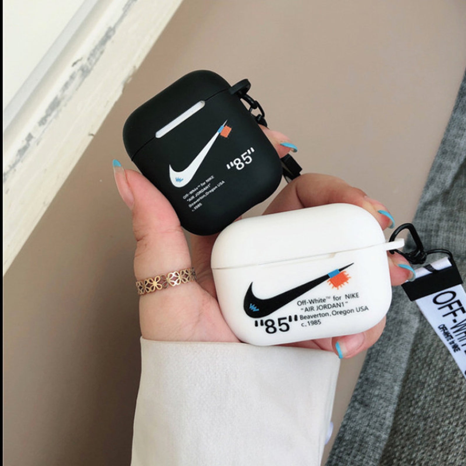 Nike x Off-White Inspired AirPods 1/2 and PRO Case with | Etsy