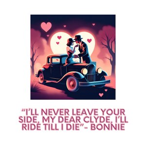 Bonnie and Clyde Digital Instant Download