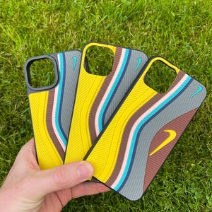 3D Shoe Phone Case Sean Wotherspoon Inspired, Apple iPhone 14 & 15, Sneakers Trainer Design, Gift for Sneakerheads, Protective Cover