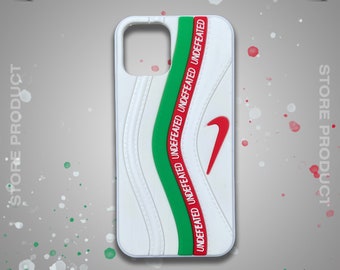 3D Phone Case Air Max 97 White UNDFTD Air Force 1 Sneaker Screen Protector