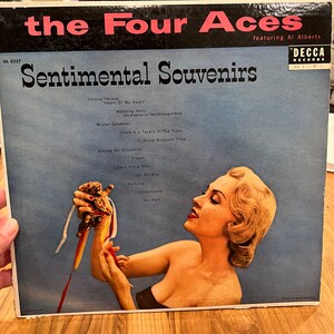 Vintage vinyl, The Four Aces, Sentimental Souvenirs
