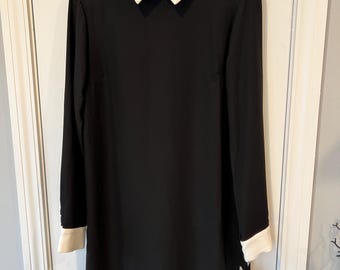 Victoria Beckham x Target bunny collar black dress Size S never worn, with tags attached