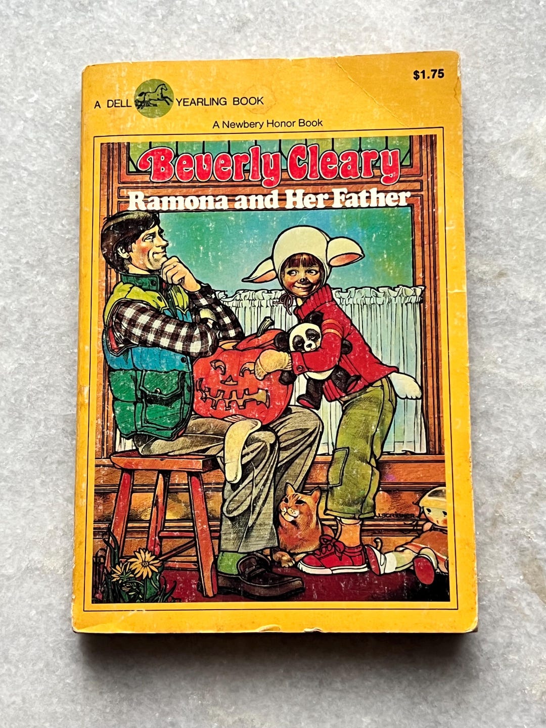 Ramona and Her Father - Beverly Cleary - 1988 Printing of 1979 Book - Etsy