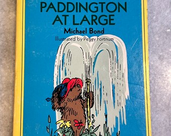Paddington at Large by Michael Bond - 1990 Houghton Mifflin - Etsy