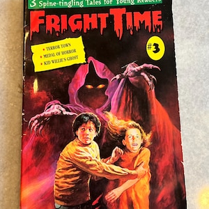 Fright Time #3 - Terror Town, Medal of Horror, Kid Willie&#39;s Ghost - 1995 paperback