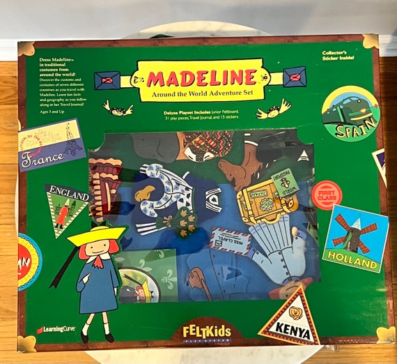 Madeline Around the World Adventure Set Felt Playset - Plus Some