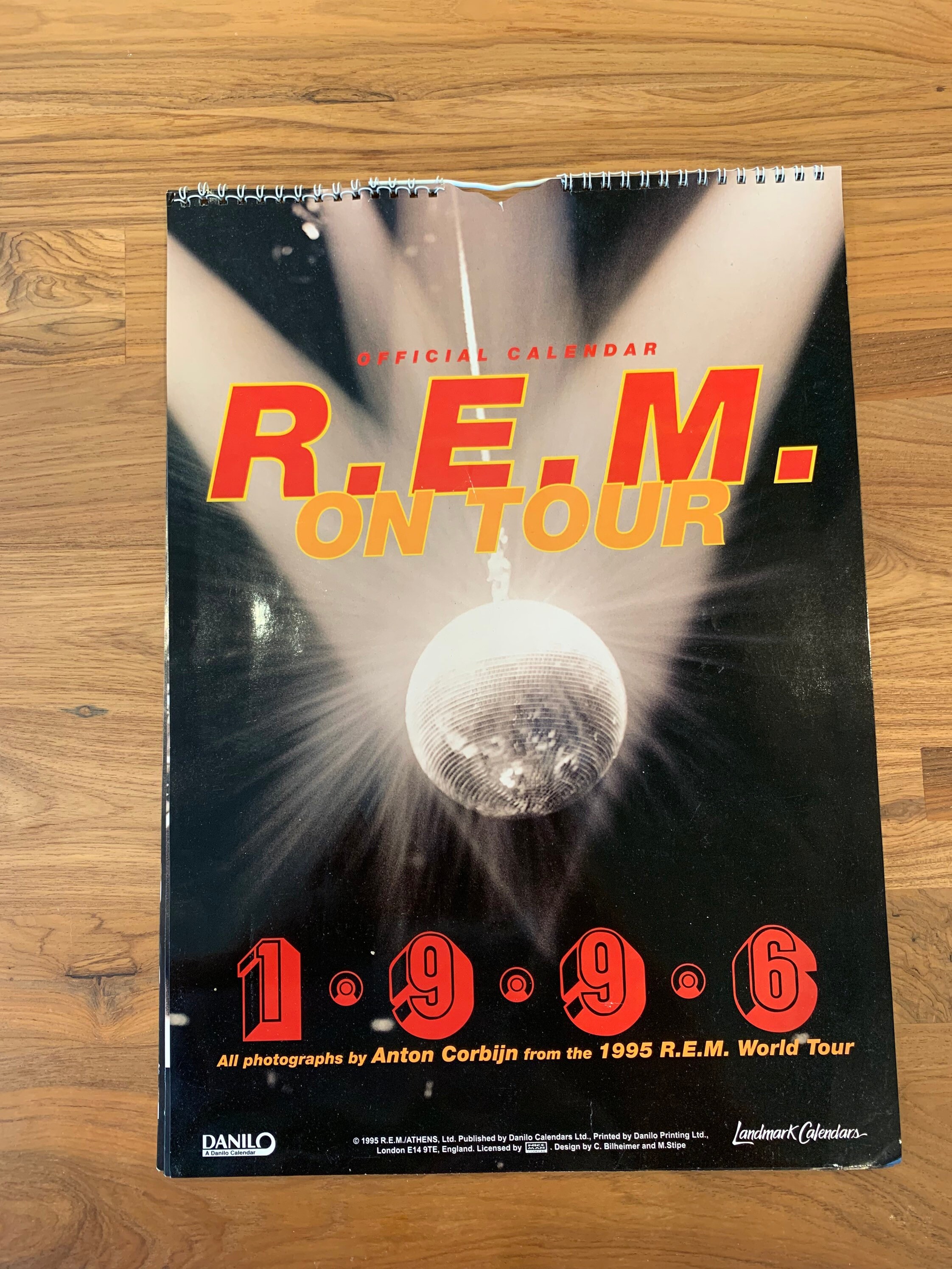 R.E.M Calendrier 1996 : : Fournitures de bureau