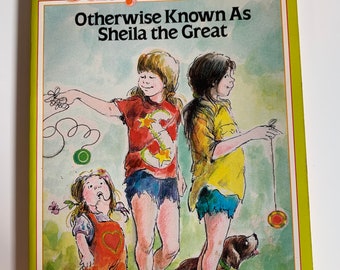 Otherwise Known as Sheila the Great - Judy Blume, 1986 printing paperback