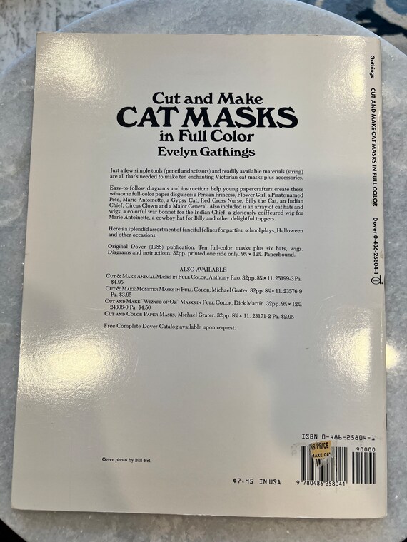 Cut and Make Cat Masks - Evelyn Gathings - image 2