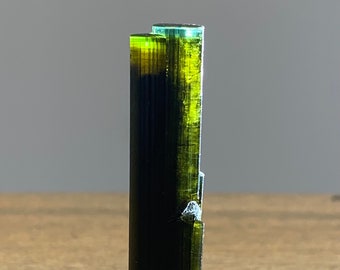 Green Cap Tourmaline Terminated Crystal From Stak-Nala Skardu Pakistan (P19)