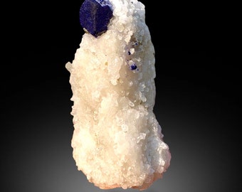 アフガニスタン産 ラズライト結晶 44.05グラム 希少なブルーラズライト結晶標本（アフガニスタン鉱山産