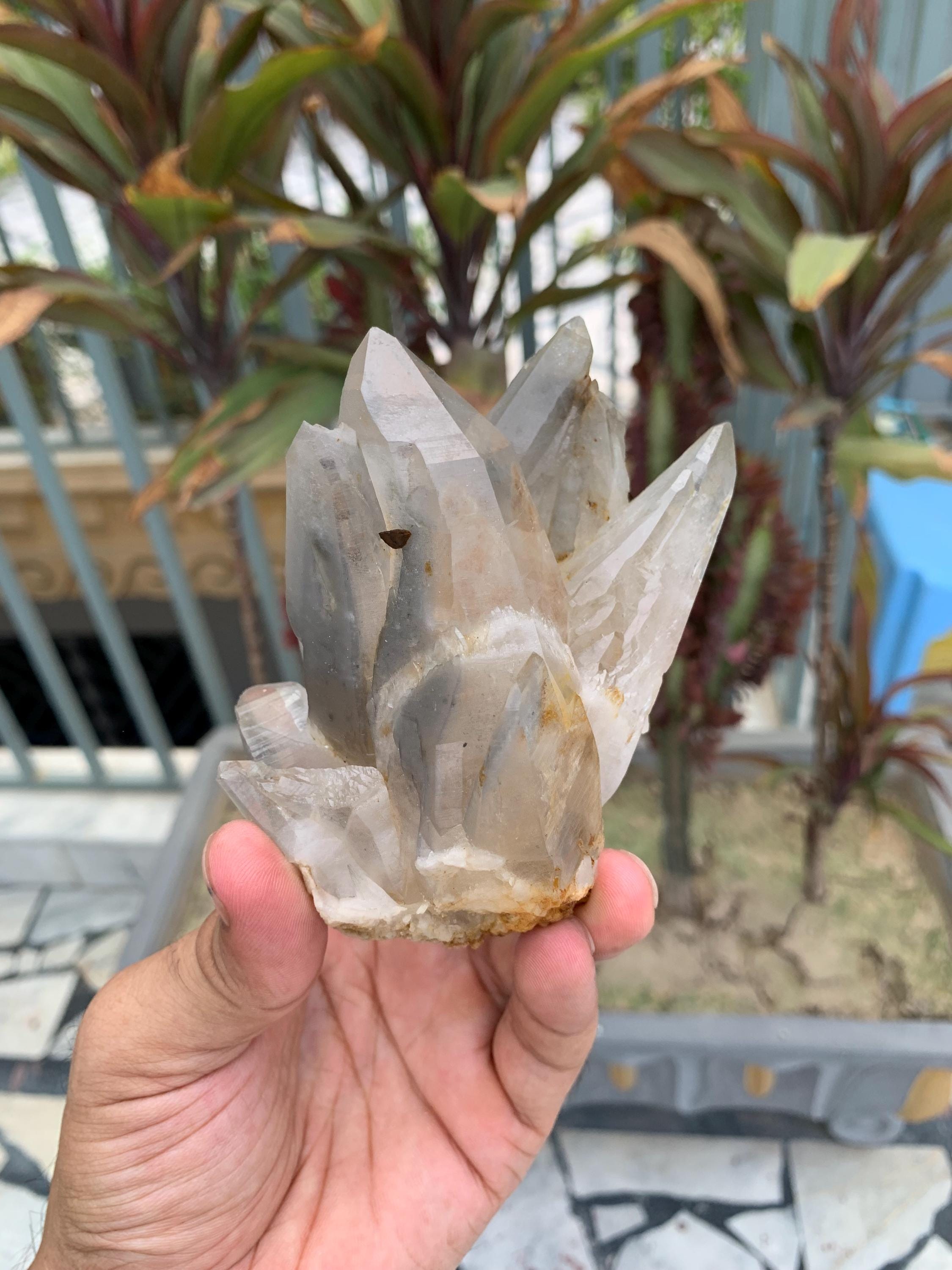 こはみつ5点おまとめヒマラヤ産水晶（パキスタンスカルドゥ）スフィア44ミリ 高波動】パキスタン産ハシュピクォーツ ヒマラヤ水晶 スカルドゥ 原石