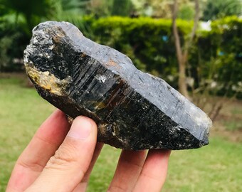 天然ルチルクォーツクラスター / 端面ルチルクォーツクリスタル (S4