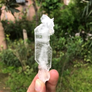 Clear Faden Quartz Cluster Crystals / Terminated Quartz Crystal From Skardu Pakistan (01)