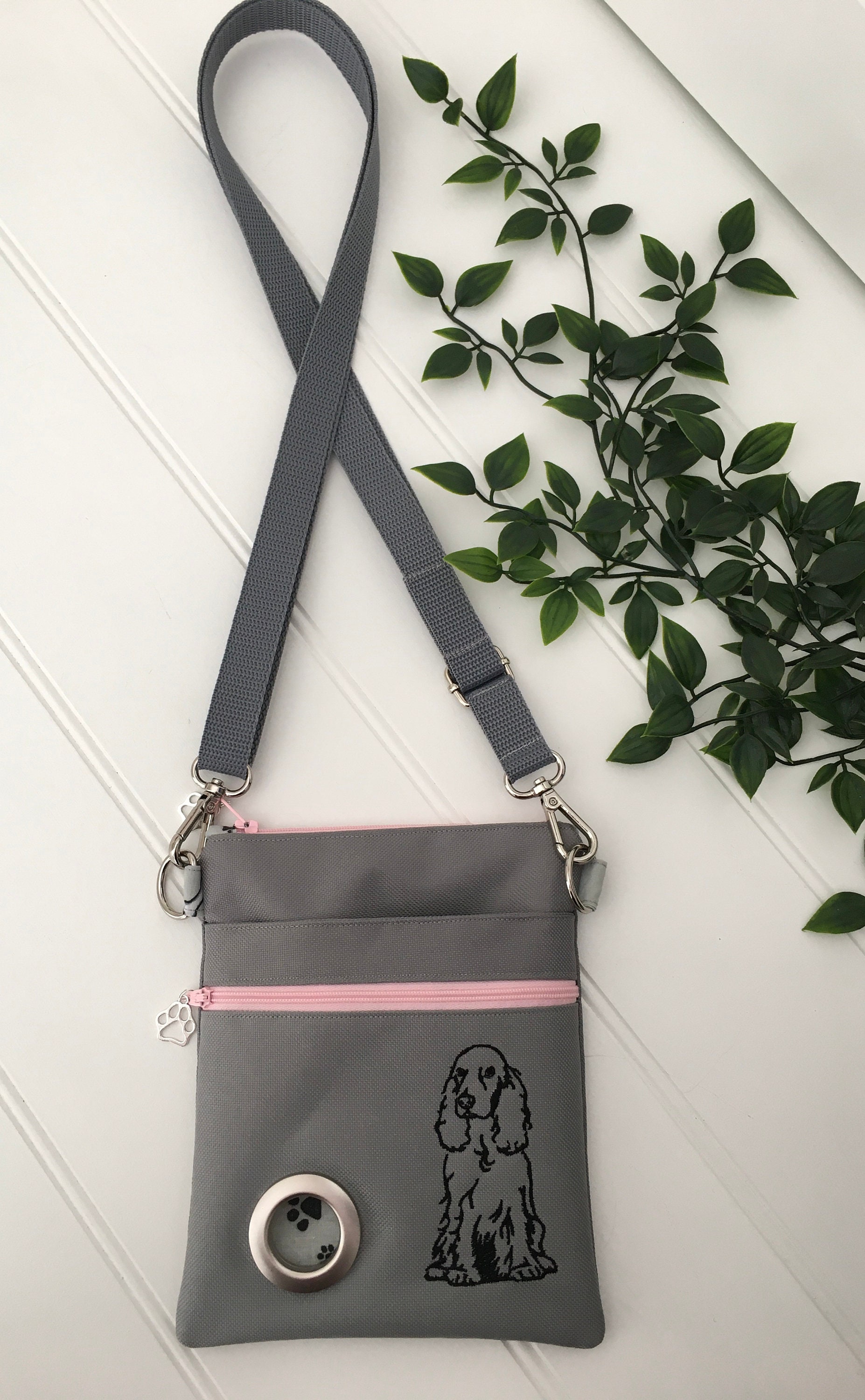 CUSTOM ORDER Dog walking bag Ideal bag for dog ownerDog bag Etsy