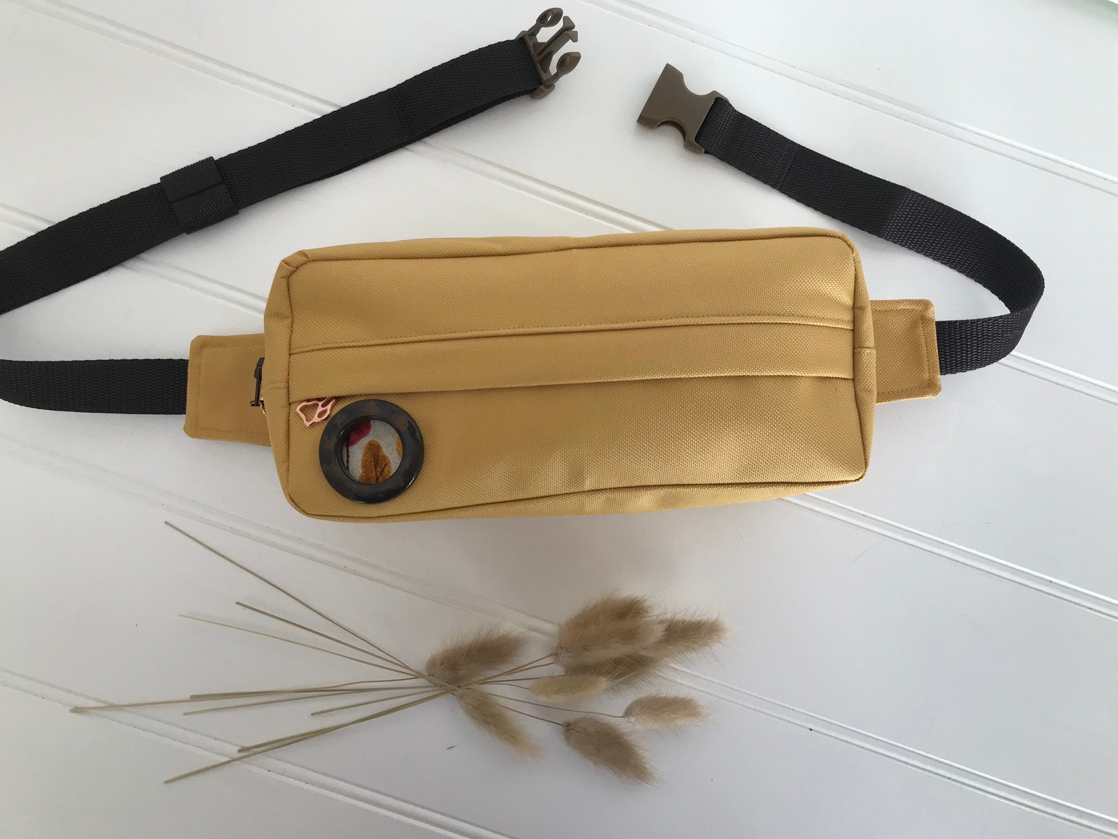 Ochre Dog Walking Bum Bagyellow Waterproof Bum Bag for Dog Etsy UK