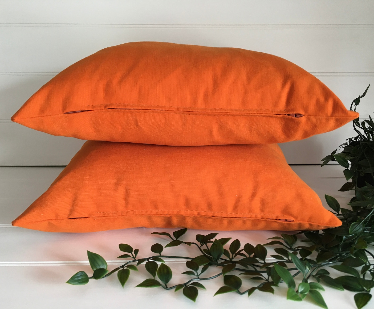 Zingy Orange Cushion Covers Bright Summer Cushion Cover Etsy