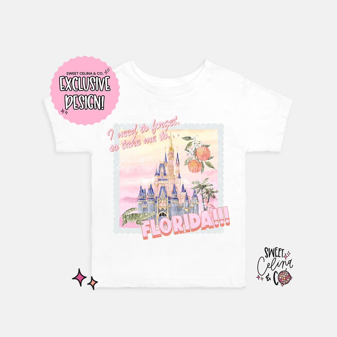 I Need to Forget So Take Me to Florida - Florida!! Shirt - Magical Theme Park Shirt - The Tortured Poets Department Shirt