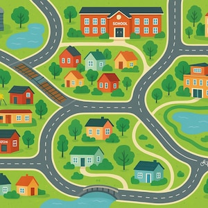 City Planning Play Mat