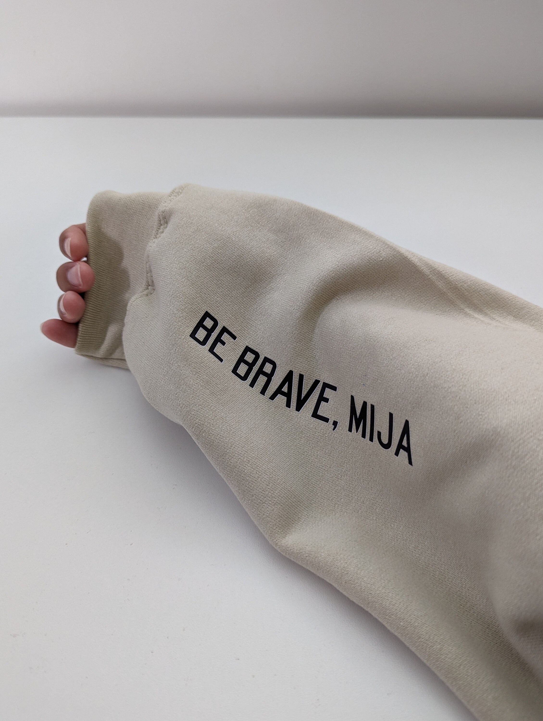 No Tengas Miedo, Ten Ganas be Brave, Mija Sweatshirt, Spanish Sweater