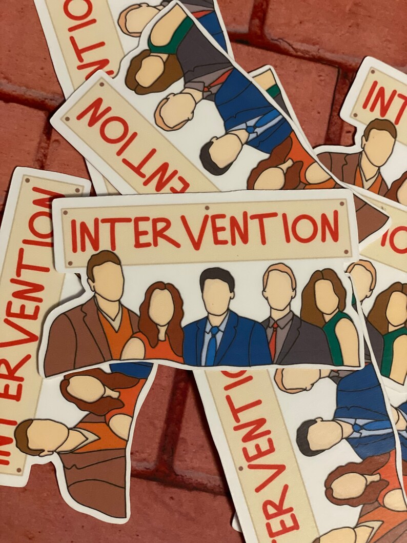 Intervention How I Met Your Mother Matte Vinyl Sticker Etsy Australia