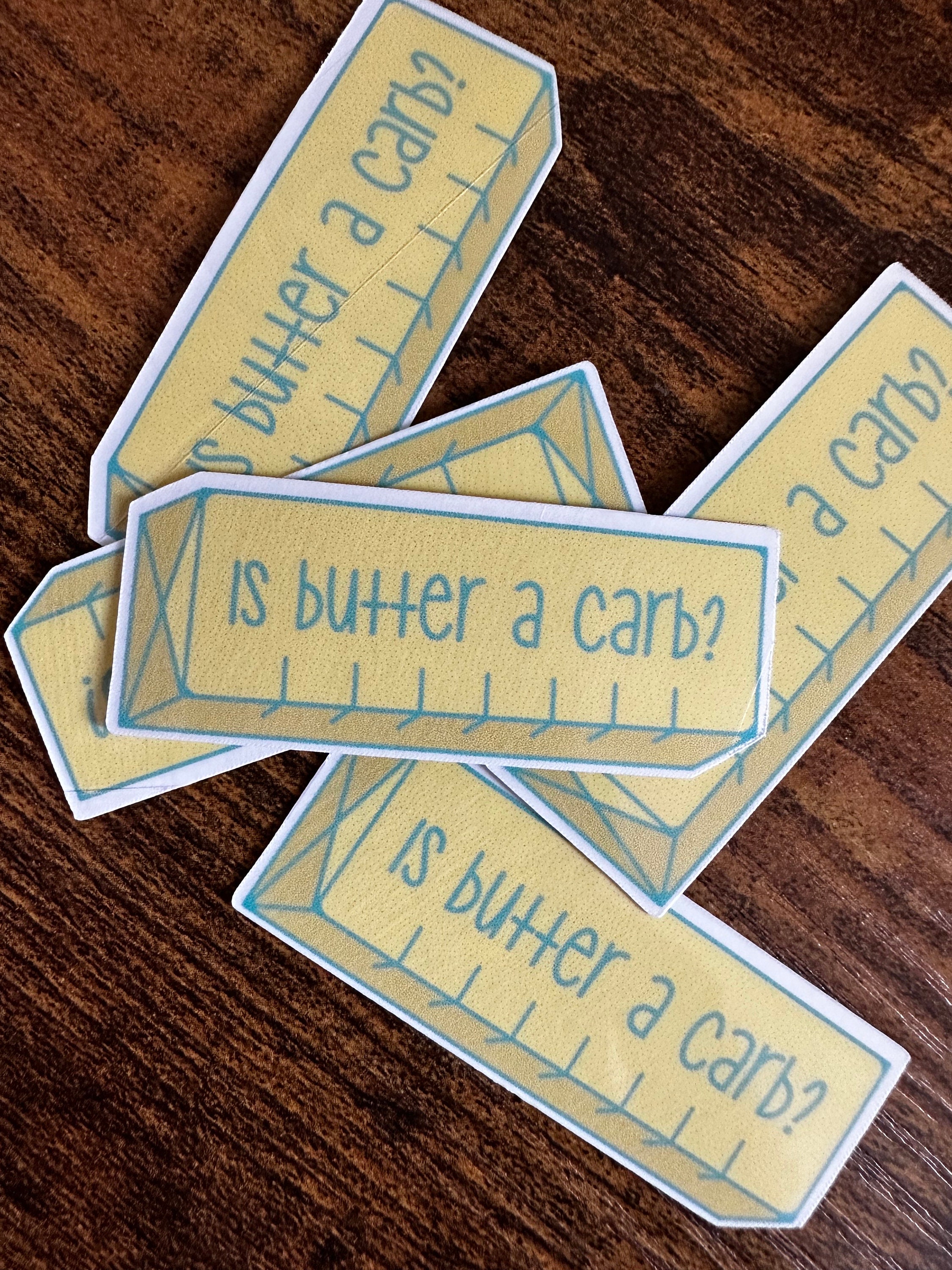 Butter - Mean Girls - Matte Vinyl Sticker - Decal For Laptops, Water Bottles, Phone Cases
