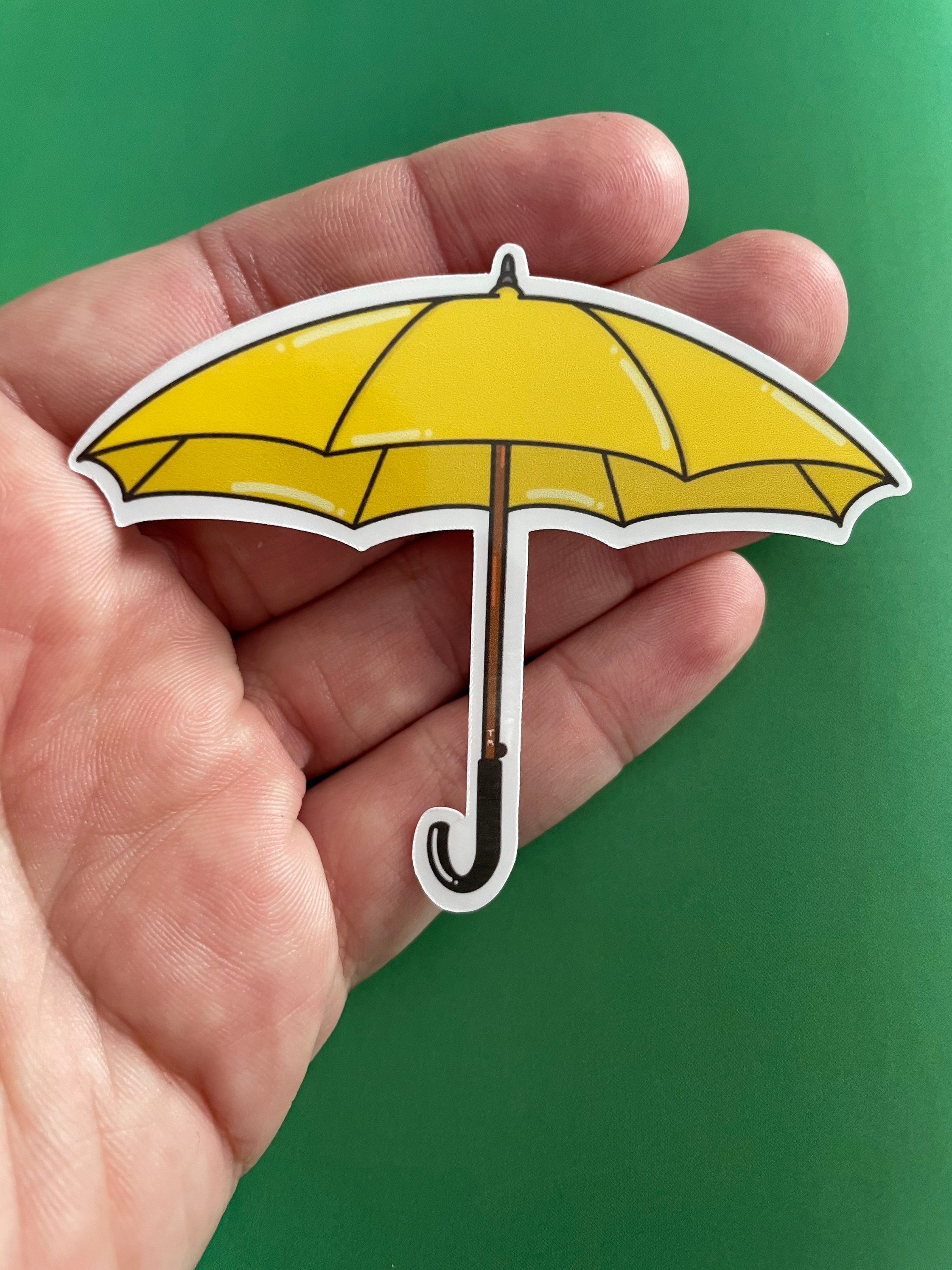 Parapluie Jaune How I Met Your Mother Yellow Umbrella/ How I Met Your Mother Matte Vinyl Sticker | Etsy