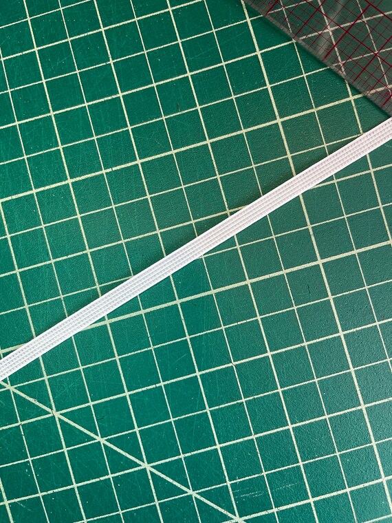 Sewable 1/4 inch Polyester Boning 6mm White Sew Through | Etsy