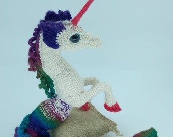 Mermaid unicorn crochet