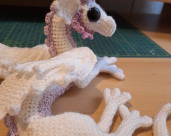 Crochet Dragon poseable