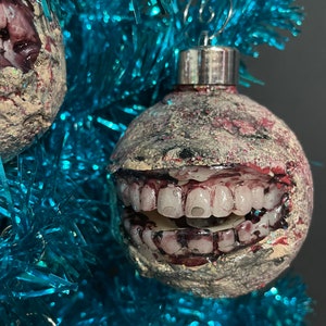 Crusty Flesh Grinning Ugly Ornament