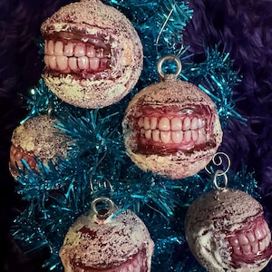 Crusty Flesh Grinning Ugly Ornament