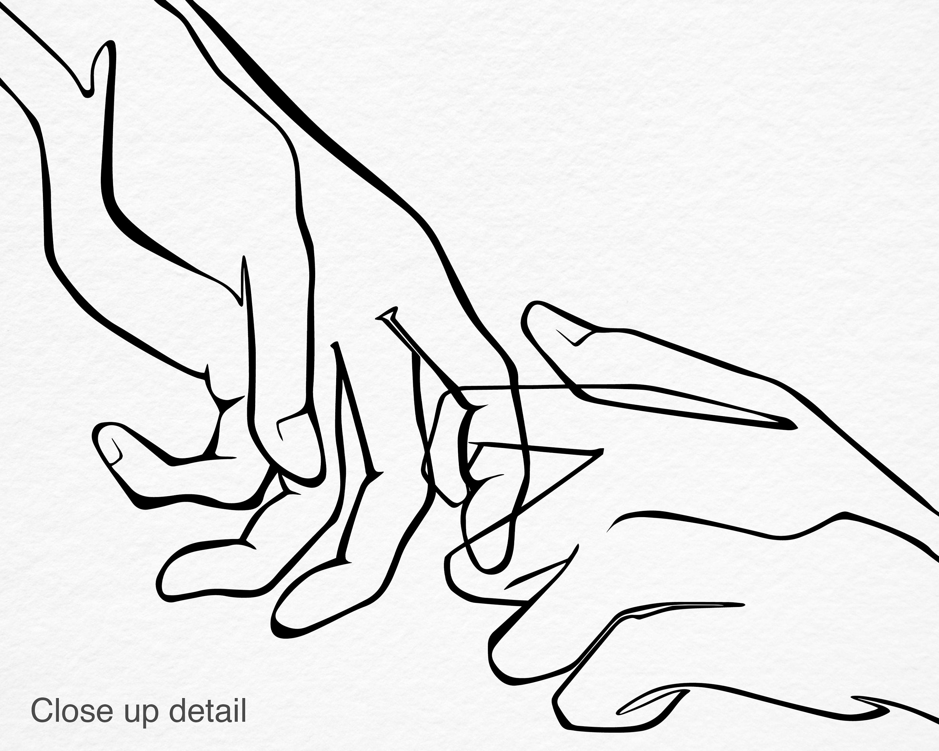 Holding Hands Print Couple Line Art Hands Love Print | Etsy