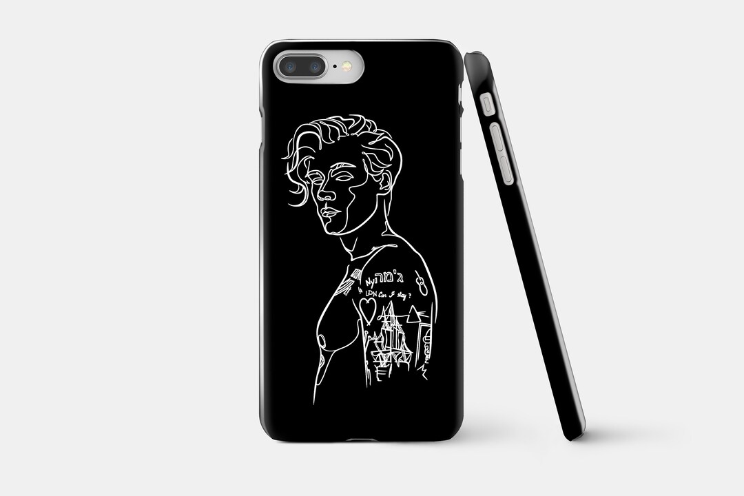 Harry Styles iPhone Case, Harry Styles Phone Case, Black iPhone Case
