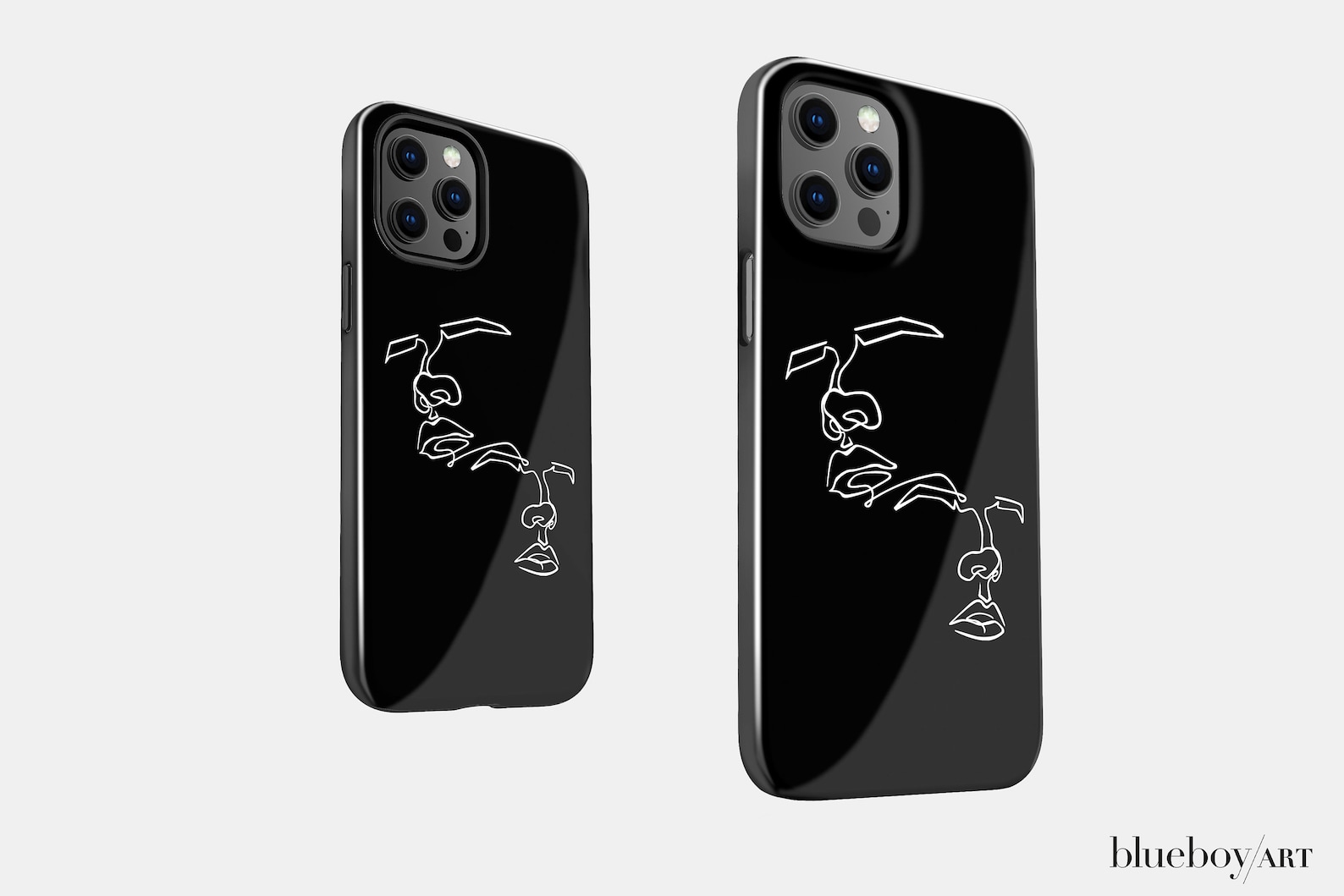 Line Art Iphone Case Gemini Iphone Case Black Iphone Case Etsy UK