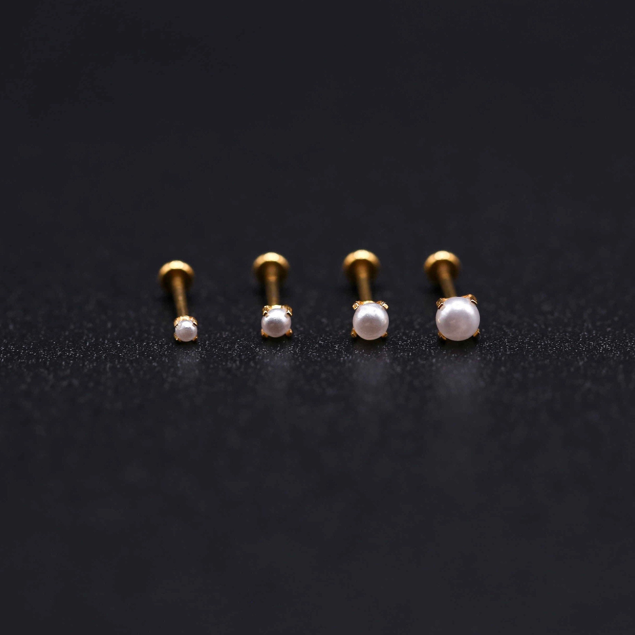 Pearl Tragus Etsy Australia