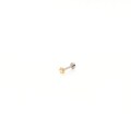 NEW! 14K Gold SUN Threadless Solid Gold Earring - Nose/Tragus/Cartilage/Conch/Forward Helix Piercing - Push Pin Nose Ring product logo